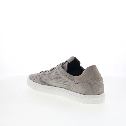 Greats Reign GREIGN0-EY4 Mens Gray Nubuck Lace Up Lifestyle Sneakers Shoes