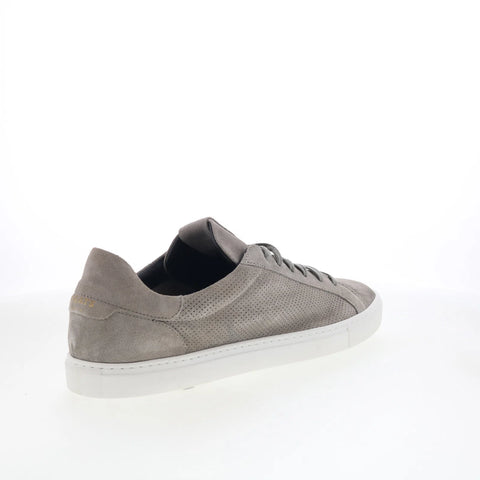 Greats Reign GREIGN0-EY4 Mens Gray Nubuck Lace Up Lifestyle Sneakers Shoes