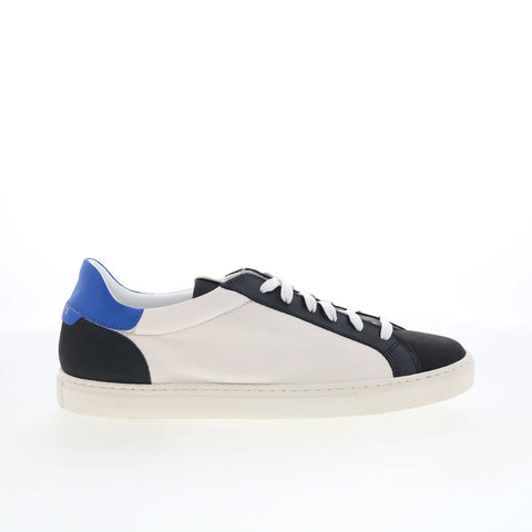 Greats Reign GREIGN0-SXD Mens White Leather Lace Up Lifestyle Sneakers Shoes