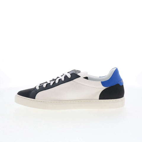 Greats Reign GREIGN0-SXD Mens White Leather Lace Up Lifestyle Sneakers Shoes