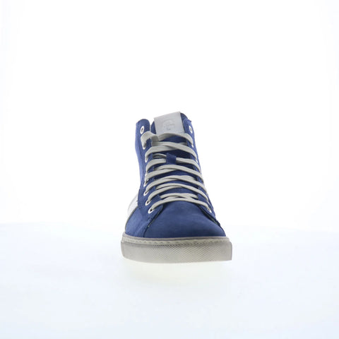 Greats Reign Hightop GREIGNH0-9UU Mens Blue Suede Lifestyle Sneakers Shoes