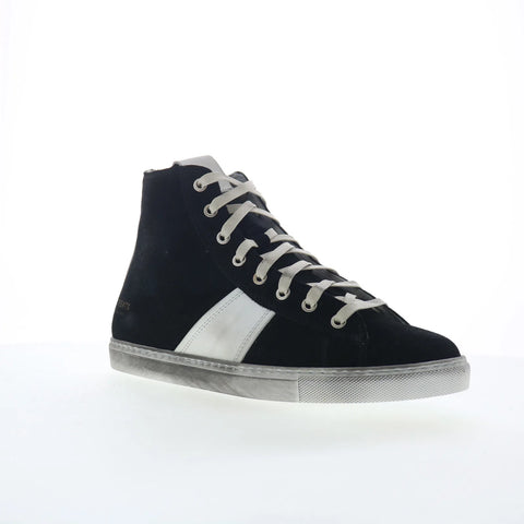 Greats Reign Hightop GREIGNH0-CUQ Mens Black Suede Lifestyle Sneakers Shoes