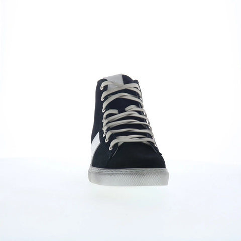 Greats Reign Hightop GREIGNH0-CUQ Mens Black Suede Lifestyle Sneakers Shoes