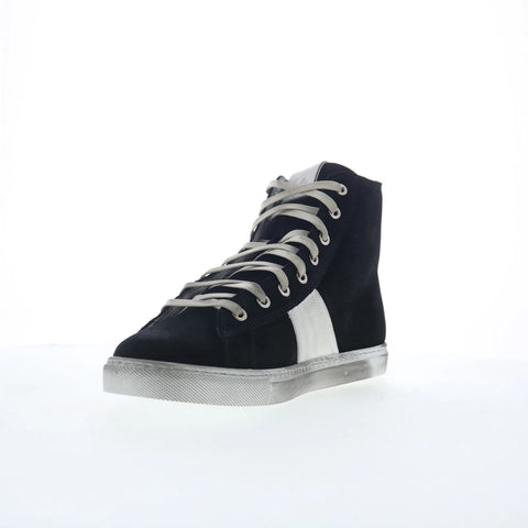 Greats Reign Hightop GREIGNH0-CUQ Mens Black Suede Lifestyle Sneakers Shoes