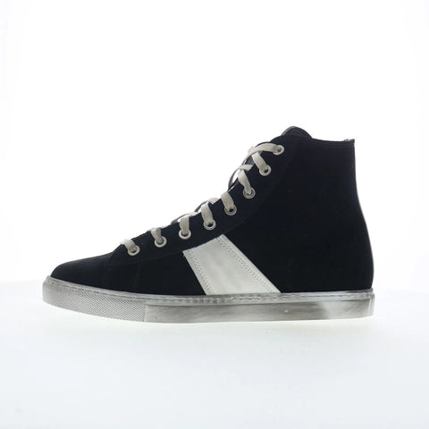 Greats Reign Hightop GREIGNH0-CUQ Mens Black Suede Lifestyle Sneakers Shoes