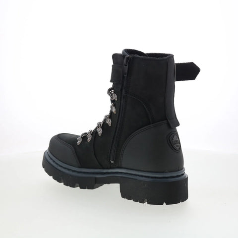 Pajar Remie PDPAB00596.01 Womens Black Nubuck Zipper Casual Dress Boots