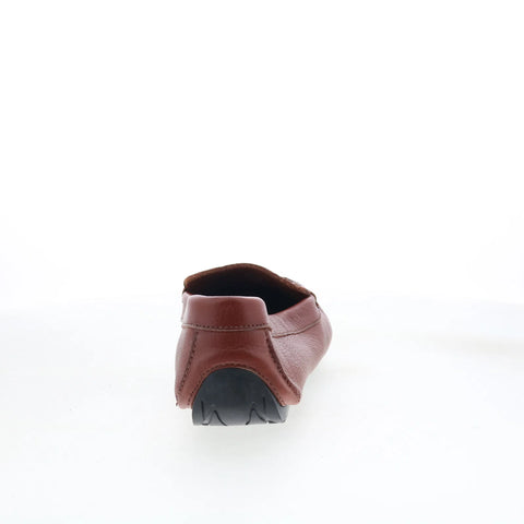 T.B. Phelps Remy Mens Brown Leather Slip On Loafers & Slip Ons Penny S ...