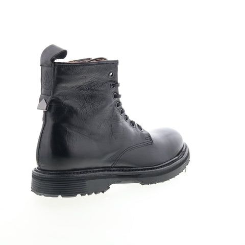 A.S. 98 Renald Mens Black Leather Zipper Casual Dress Boots
