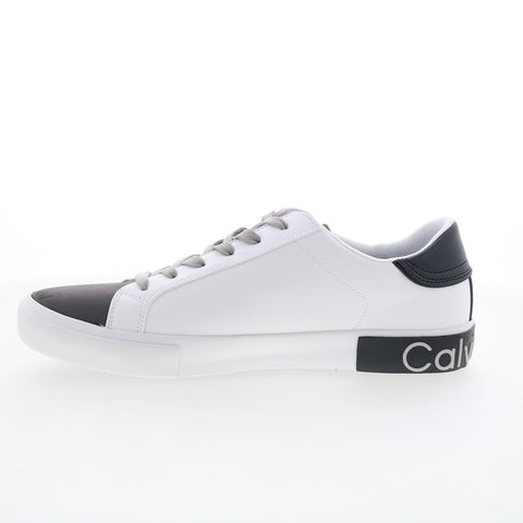 Calvin Klein Reon CMReon Mens White Synthetic Lifestyle Sneakers Shoes