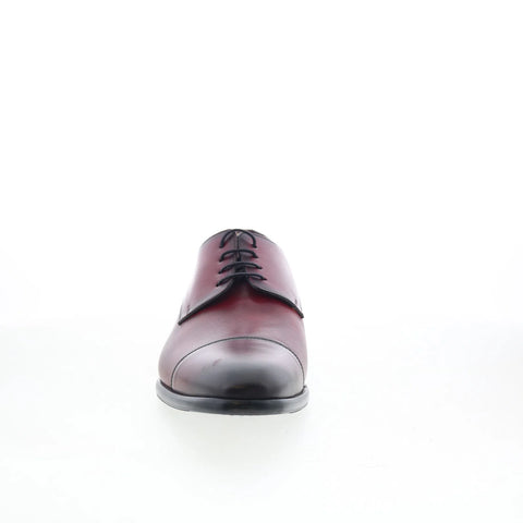 Mezlan Republic 19351 Mens Red Leather Oxfords & Lace Ups Cap Toe Shoes