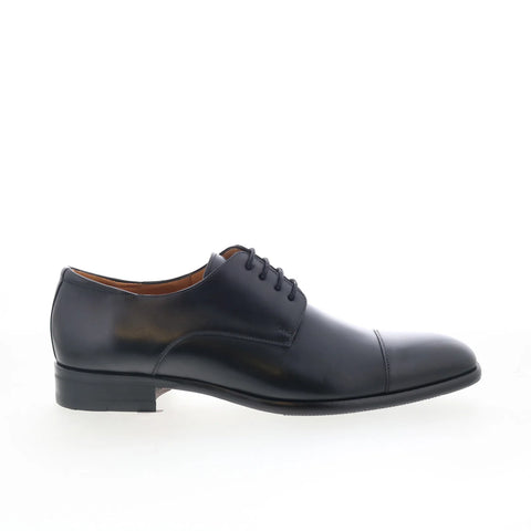 Mezlan Republic REWIBLALEMECA Mens Black Oxfords & Lace Ups Cap Toe Shoes
