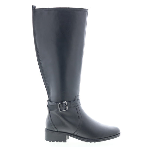 Easy Spirit Reverie-Wc SEREVERIE-WC Womens Black Wide Casual Dress Boots