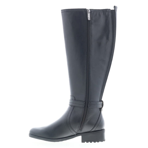 Easy Spirit Reverie-Wc SEREVERIE-WC Womens Black Wide Casual Dress Boots