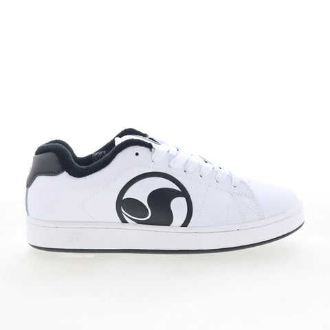 DVS Revival DV04937101 Mens White Leather Skate Inspired Sneakers Shoes