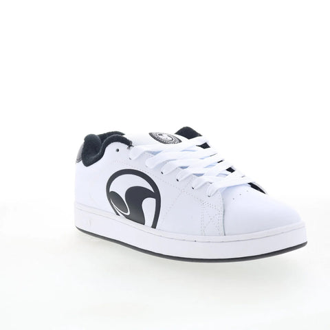DVS Revival DV04937101 Mens White Leather Skate Inspired Sneakers Shoes