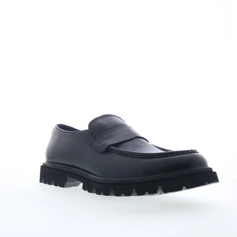 Steve Madden Reynolds REYN01M1 Mens Black Loafers & Slip Ons Casual Shoes