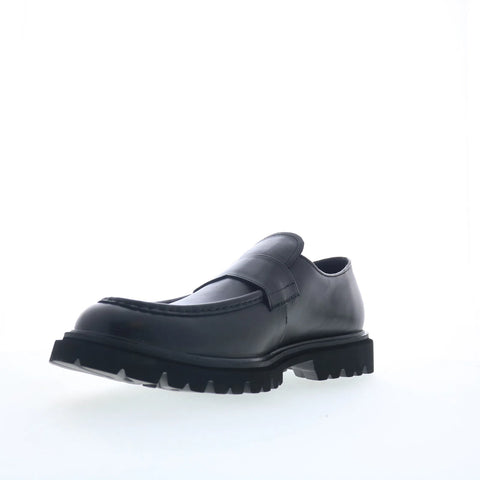 Steve Madden Reynolds REYN01M1 Mens Black Loafers & Slip Ons Casual Shoes