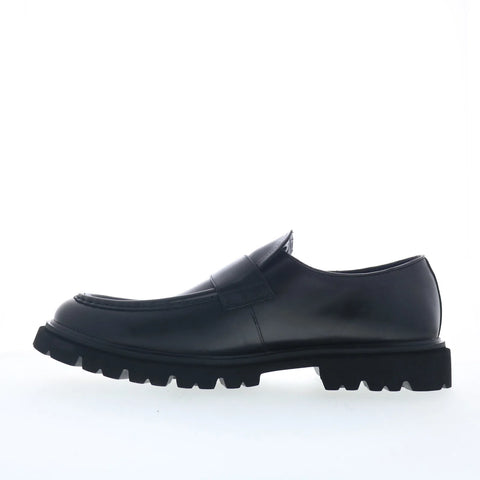 Steve Madden Reynolds REYN01M1 Mens Black Loafers & Slip Ons Casual Shoes