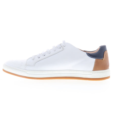 Robert Graham Ascari RG5327L Mens White Leather Lifestyle Sneakers Shoes