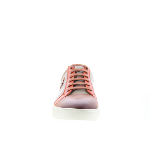 Robert Graham Trixie RG5346L-1 Mens Beige Leather Lifestyle Sneakers Shoes