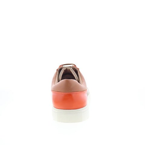 Robert Graham Trixie RG5346L-1 Mens Beige Leather Lifestyle Sneakers Shoes