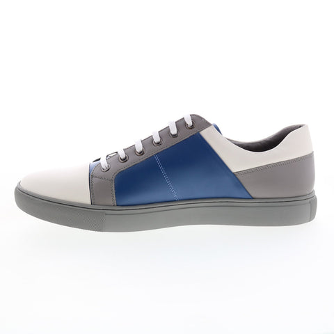 Robert Graham Trixie RG5346L Mens Blue Leather Lifestyle Sneakers Shoes