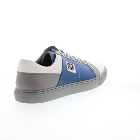 Robert Graham Trixie RG5346L Mens Blue Leather Lifestyle Sneakers Shoes