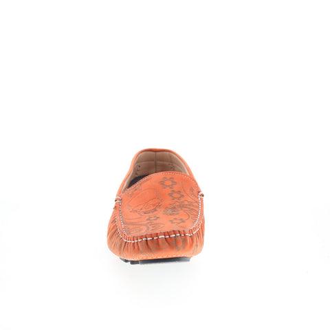 Robert Graham Champion RG5366S Mens Orange Loafers & Slip Ons Moccasin Shoes