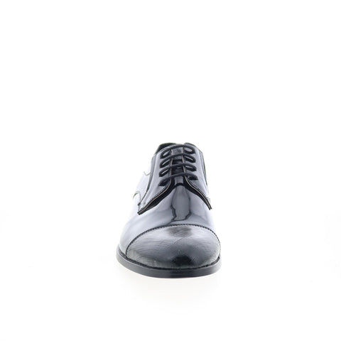 Robert Graham Cylinder RG5380D Mens Black Oxfords & Lace Ups Cap Toe Shoes