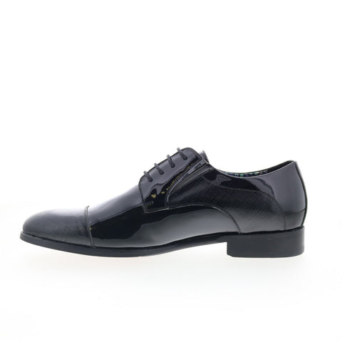 Robert Graham Cylinder RG5380D Mens Black Oxfords & Lace Ups Cap Toe Shoes