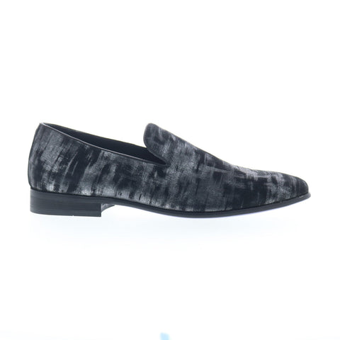 Robert Graham Ficino RG5407S Mens Black Loafers & Slip Ons Casual Shoes