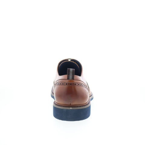 Robert Graham Gustave RG5409C Mens Brown Oxfords Wingtip & Brogue Shoes
