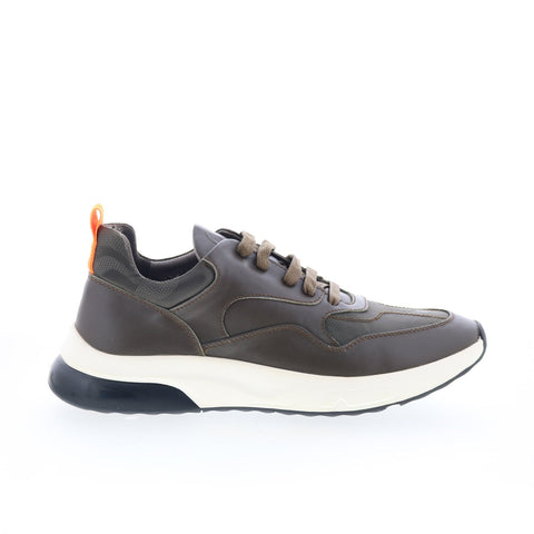 Robert Graham Picabia RG5412L Mens Brown Leather Lifestyle Sneakers Shoes