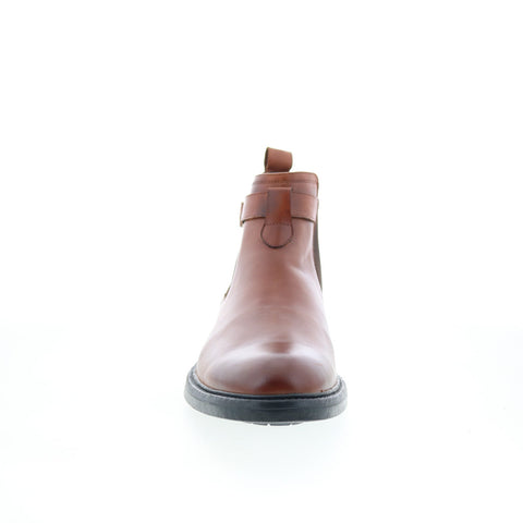 Robert Graham Alessio RG5430B Mens Brown Leather Casual Dress Boots