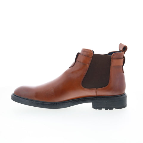 Robert Graham Alessio RG5430B Mens Brown Leather Casual Dress Boots