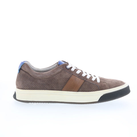 Robert Graham Donatello RG5435L Mens Brown Suede Lifestyle Sneakers Shoes