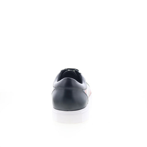 Robert Graham Deck RG5492L Mens Black Leather Lifestyle Sneakers Shoes