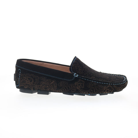 Robert Graham Soprano RG5524S Mens Black Loafers & Slip Ons Moccasin Shoes