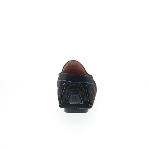 Robert Graham Soprano RG5524S Mens Black Loafers & Slip Ons Moccasin Shoes