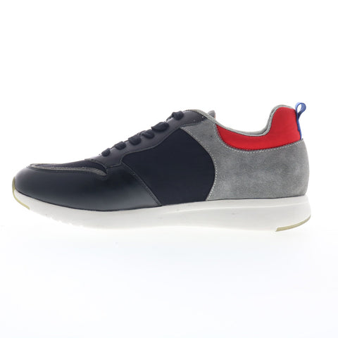 Robert Graham Power RG5550L Mens Black Leather Lifestyle Sneakers Shoes
