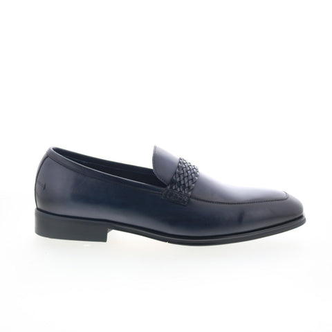 Robert Graham Mantinia RG5565S Mens Blue Loafers & Slip Ons Casual Shoes