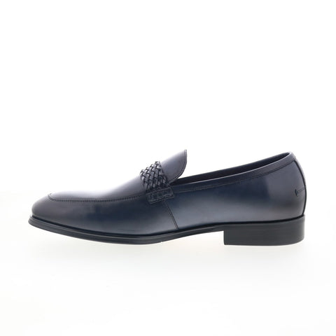 Robert Graham Mantinia RG5565S Mens Blue Loafers & Slip Ons Casual Shoes