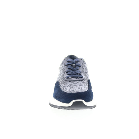 Robert Graham Gaia RG5568L Mens Blue Leather Lifestyle Sneakers Shoes