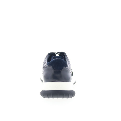 Robert Graham Gaia RG5568L Mens Blue Leather Lifestyle Sneakers Shoes
