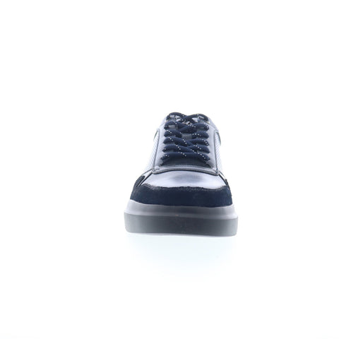 Robert Graham Cava RG5571L Mens Blue Leather Lifestyle Sneakers Shoes
