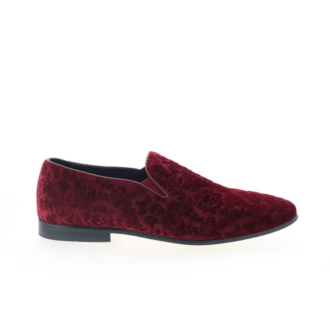 Robert Graham Sonoma RG5591S Mens Burgundy Loafers & Slip Ons Casual Shoes