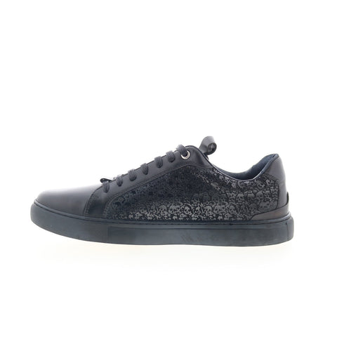 Robert Graham Komaki RG5596L Mens Black Leather Lifestyle Sneakers Shoes
