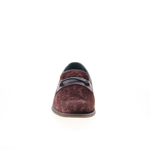 Robert Graham Jozo RG5598S Mens Brown Loafers & Slip Ons Casual Shoes