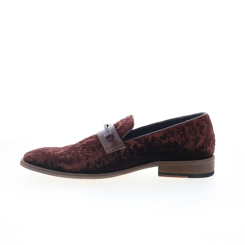 Robert Graham Jozo RG5598S Mens Brown Loafers & Slip Ons Casual Shoes