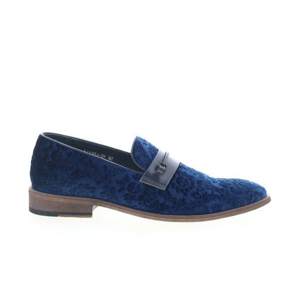 Robert Graham Jozo RG5598S Mens Blue Loafers & Slip Ons 